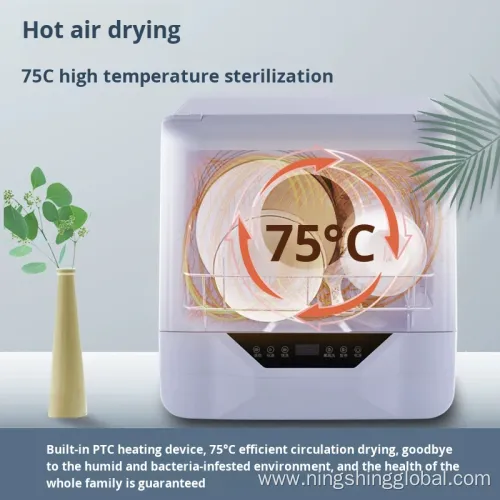 Smart 80L Fully Automatic Dishwasher with Independent Drying